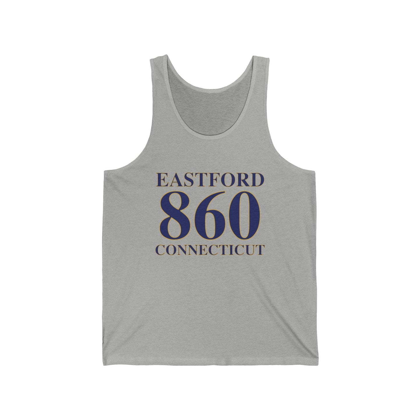 Eastford 860 Connecticut Unisex Jersey Tank Top