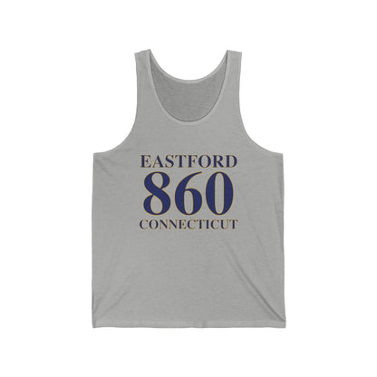 Eastford 860 Connecticut Unisex Jersey Tank Top