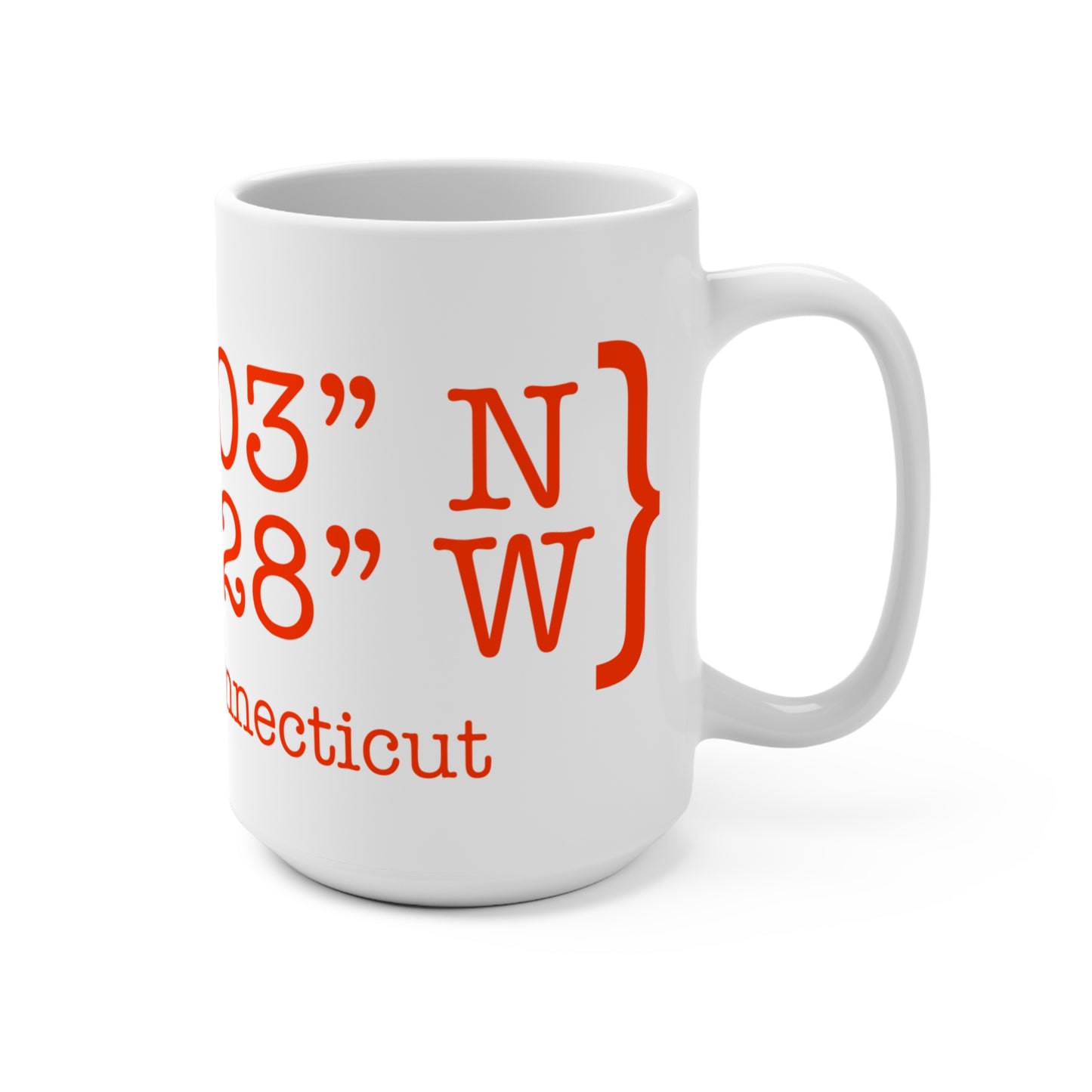 Danbury Coordinates Mug 15oz