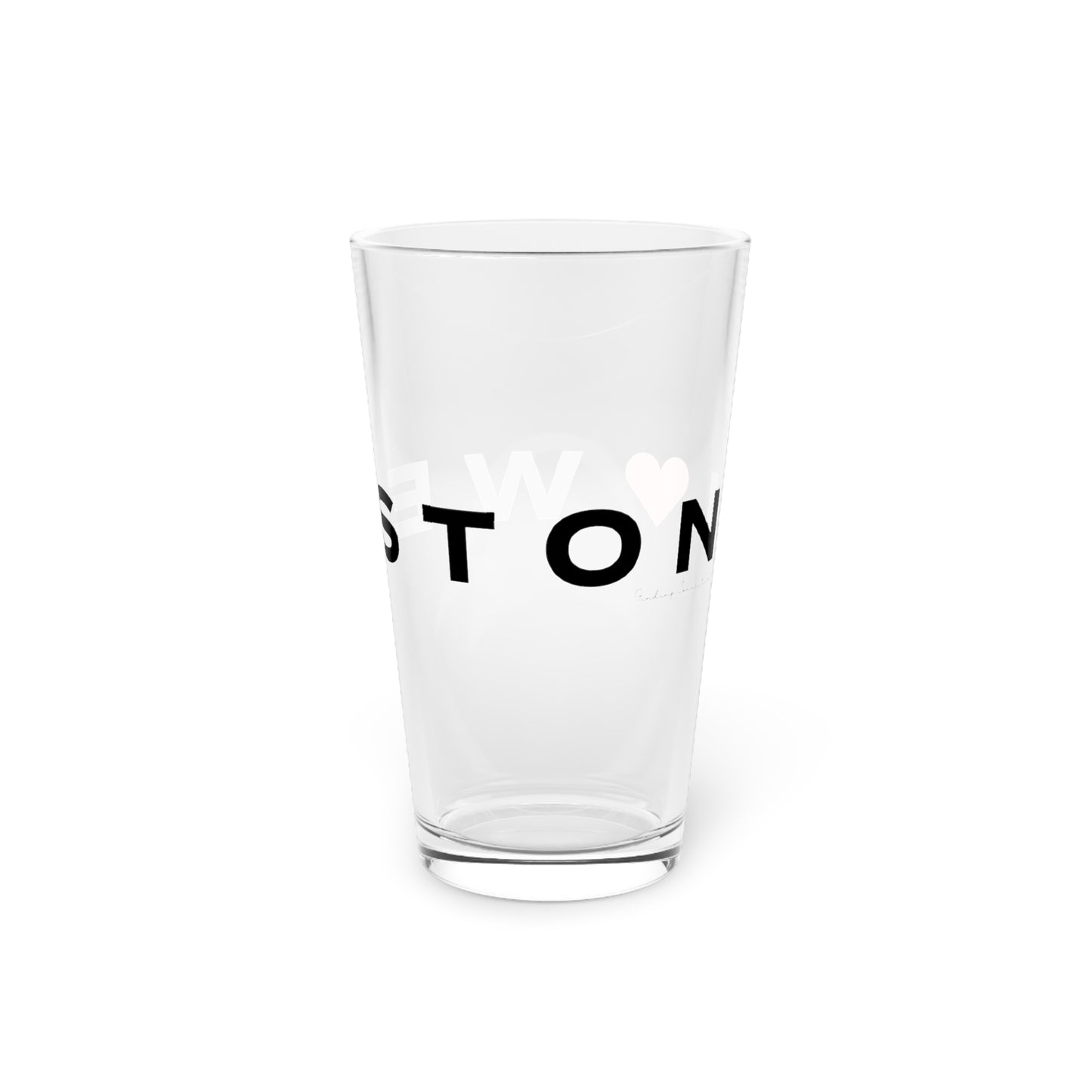 Weston Vision Pint Glass, 16oz