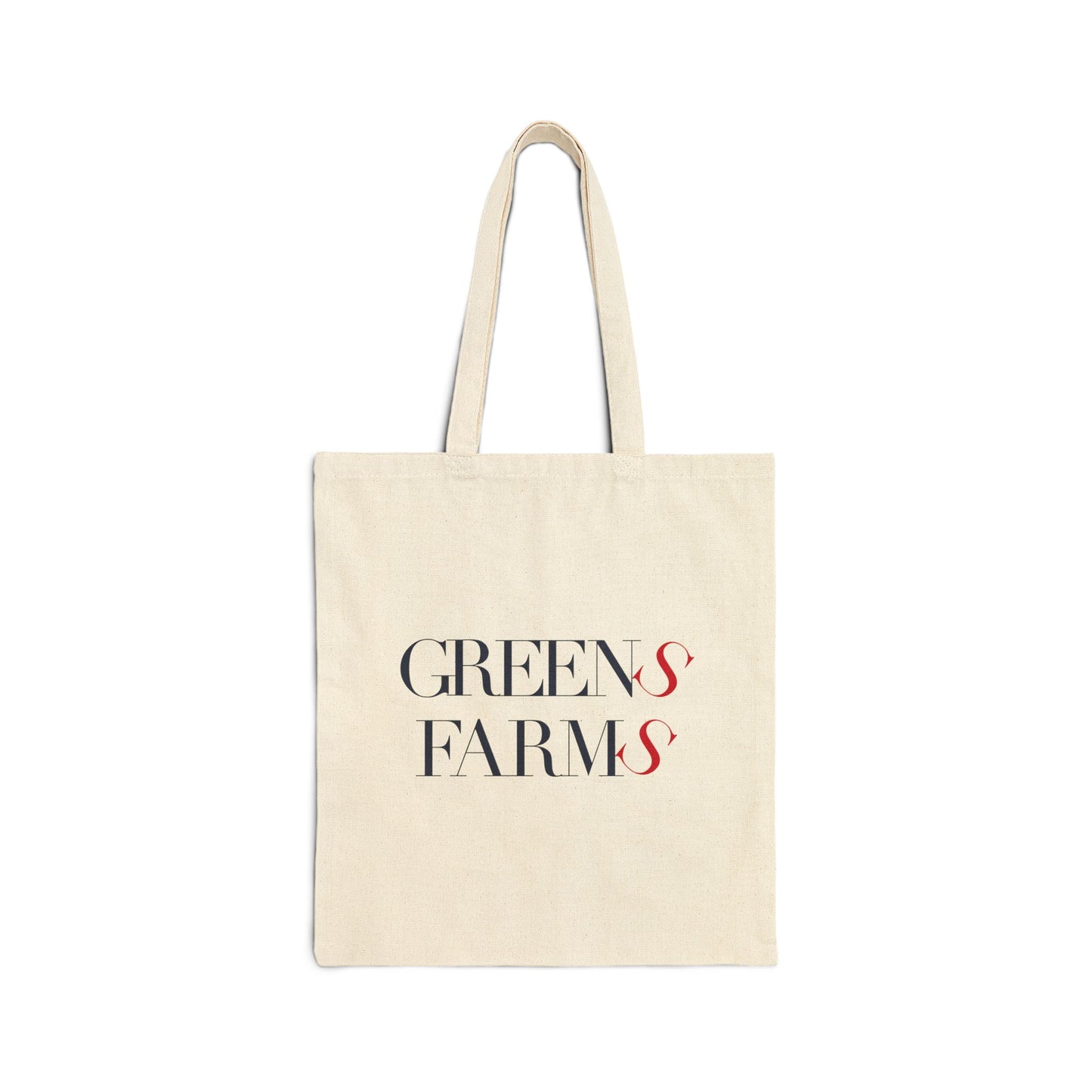 41 Tilt Greens Farms Cotton Canvas Tote Bag