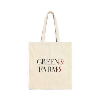 41 Tilt Greens Farms Cotton Canvas Tote Bag