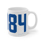 06084 Tolland Connecticut Zip Code Mug 11oz