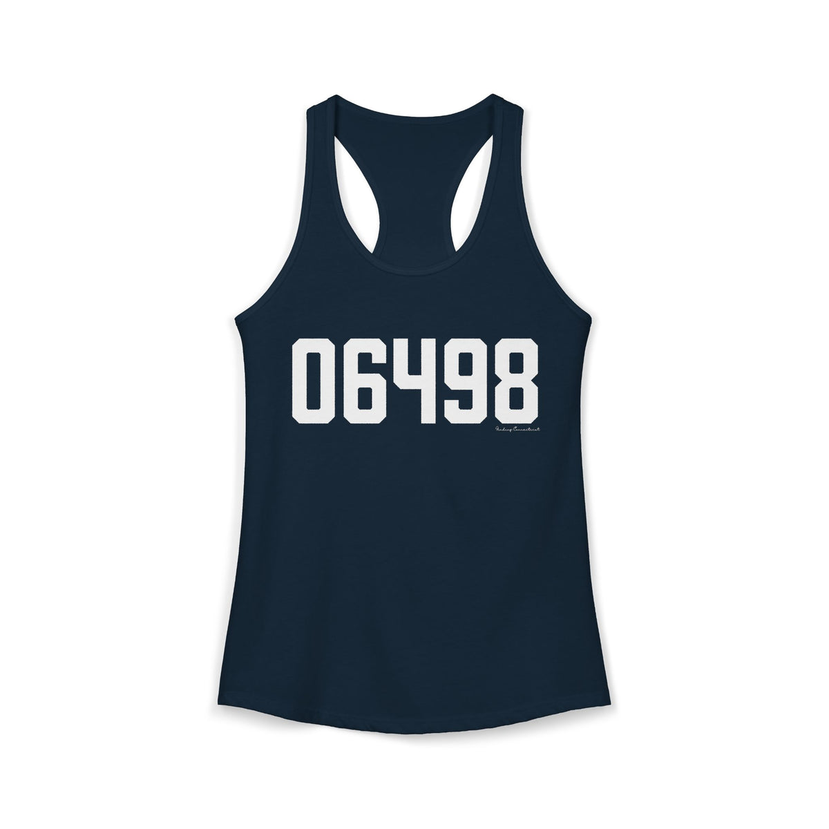 06498 Westbrook CT Zip Code Women's Ideal Racerback Tank Top
