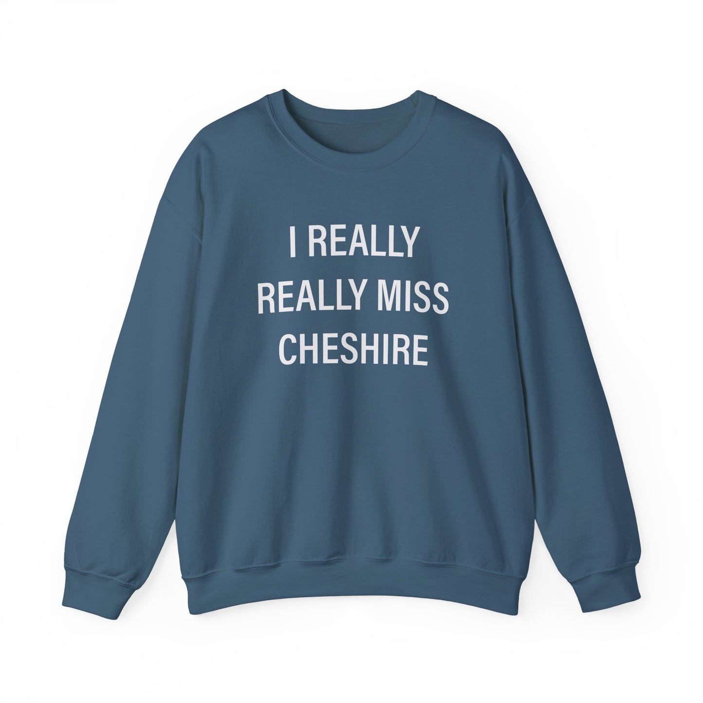 I Really Really Miss Cheshire Unisex Heavy Blend™ Crewneck Sweatshirt