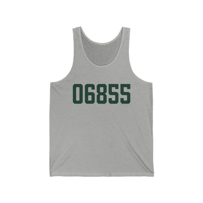 06855 Norwalk Connecticut Zip Code Unisex Jersey Tank Top
