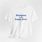 Hampton is My Happy Place Unisex Jersey Short Sleeve T-Shirt