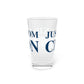 Just a kid from Clinton Pint Glass, 16oz