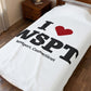 I Heart WSPT Velveteen Plush Blanket