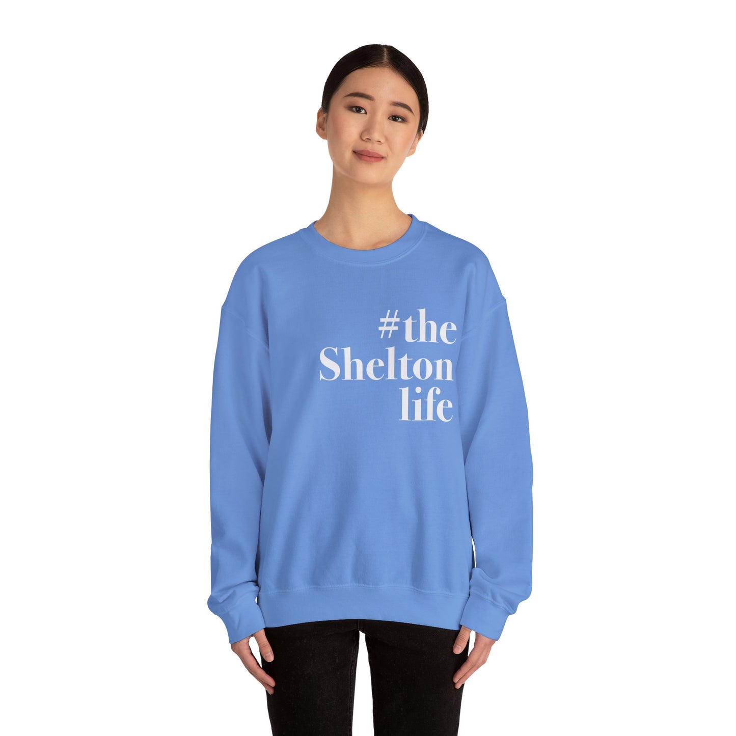 #thesheltonlife Unisex Heavy Blend™ Crewneck Sweatshirt