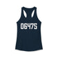 06475 Old Saybrook CT Zip Code Women's Ideal Racerback Tank Top