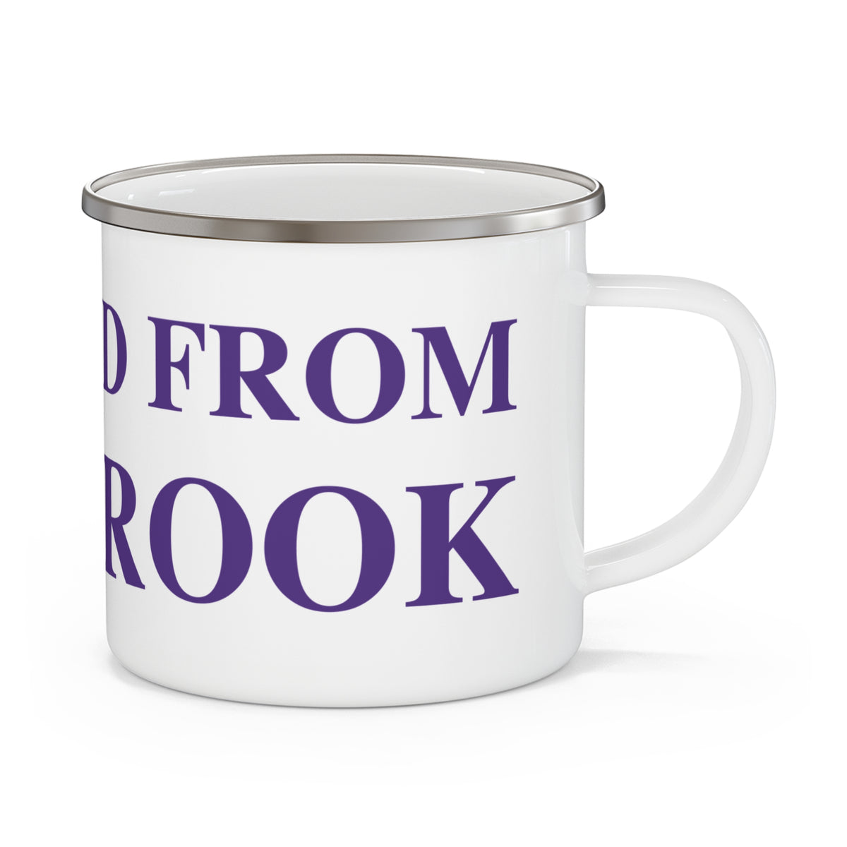 Just a kid from Westbrook Enamel Camping Mug
