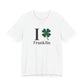 I Clover Franklin Unisex Jersey Short Sleeve T-Shirt