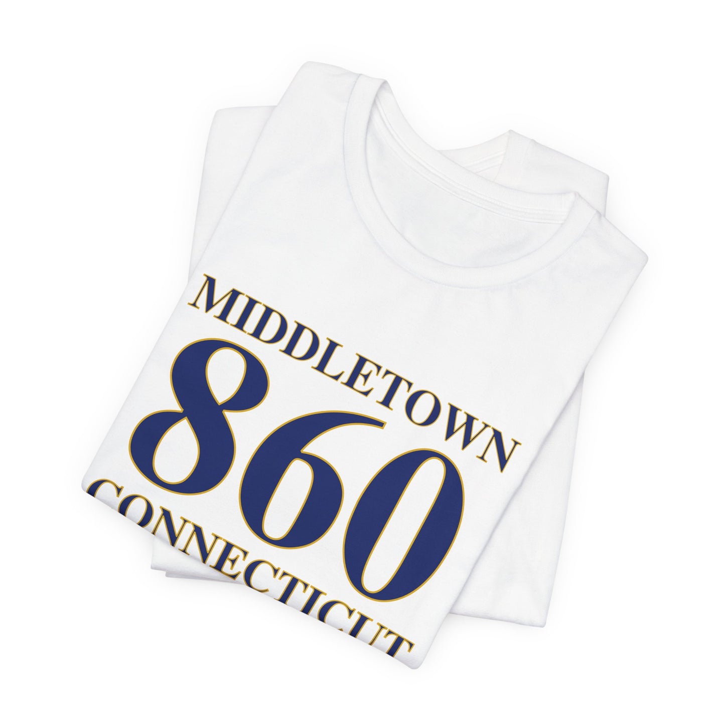 Middletown 203 Connecticut Unisex Jersey Short Sleeve Tee