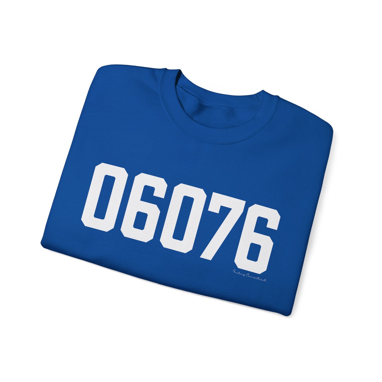 06076 Union CT Zip Code Unisex Heavy Blend™ Crewneck Sweatshirt