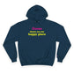 Goose Shows Are My Happy Place - Yellow & Pink Champion Hoodie
