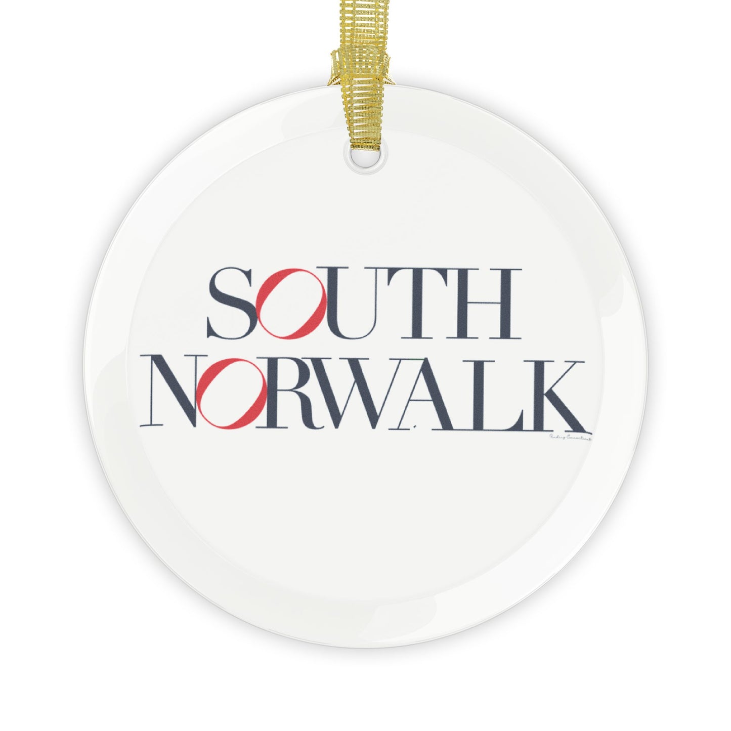 41 Tilt South Norwalk Glass Ornaments