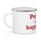 Portland is My Happy Place Enamel Camping Mug