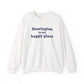 Newington is My Happy Place Heavy Blend™ Crewneck Sweatshirt