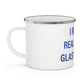 I Really Really Miss Glastonbury Enamel Camping Mug