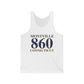 Montville 860 Connecticut  Unisex Jersey Tank Top