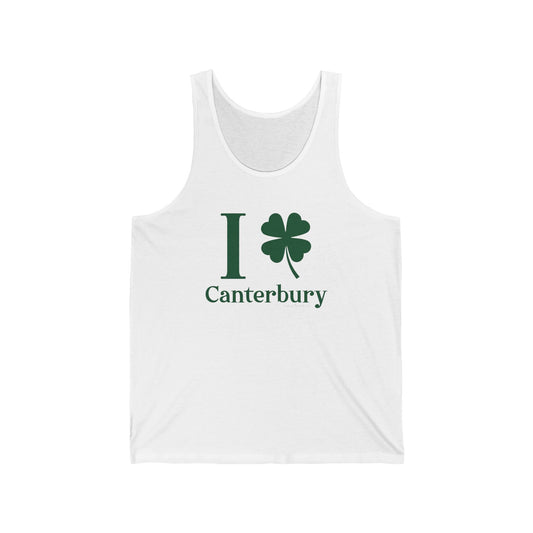 I Clover Canterbury Unisex Jersey Tank Top