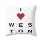 Weston Vision Spun Polyester Square Pillow
