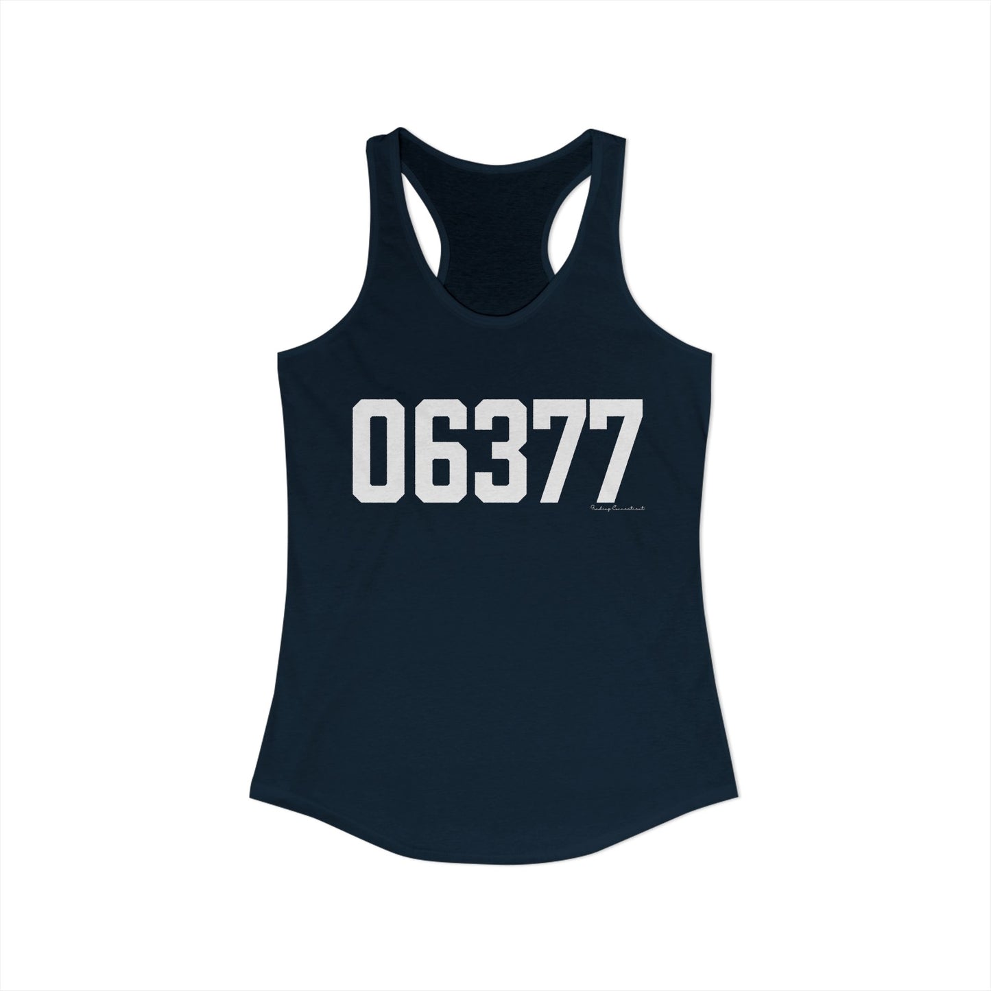 06377 Sterling CT Zip Code Women's Ideal Racerback Tank Top