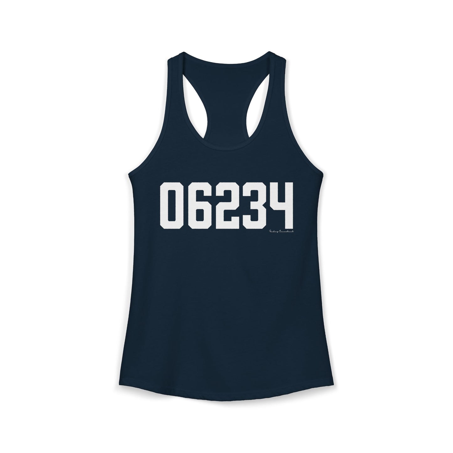 06234 Brooklyn CT Zip Code Women's Ideal Racerback Tank Top