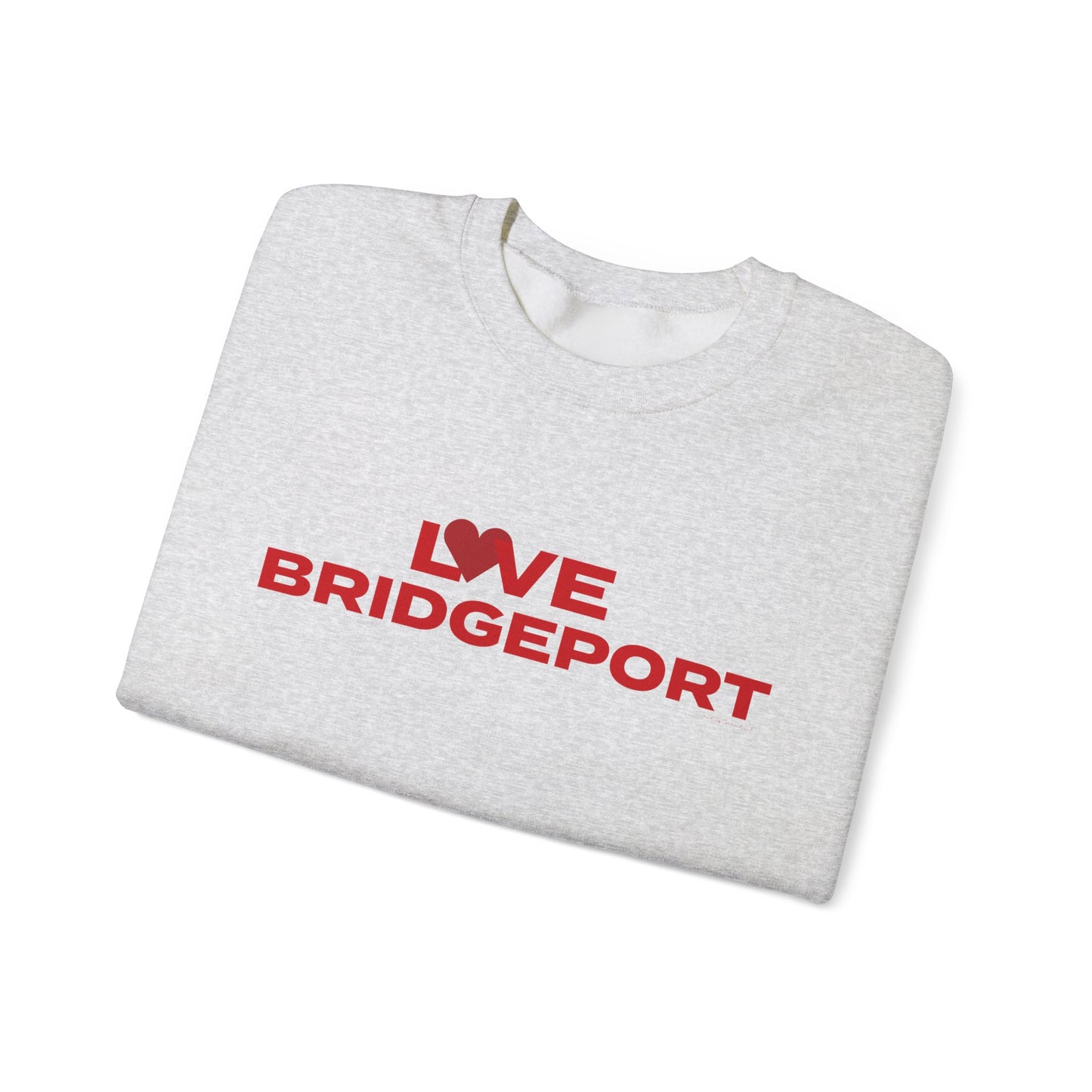 Love Bridgeport Unisex Heavy Blend™ Crewneck Sweatshirt