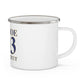 Monroe 203 Connecticut  Enamel Camping Mug