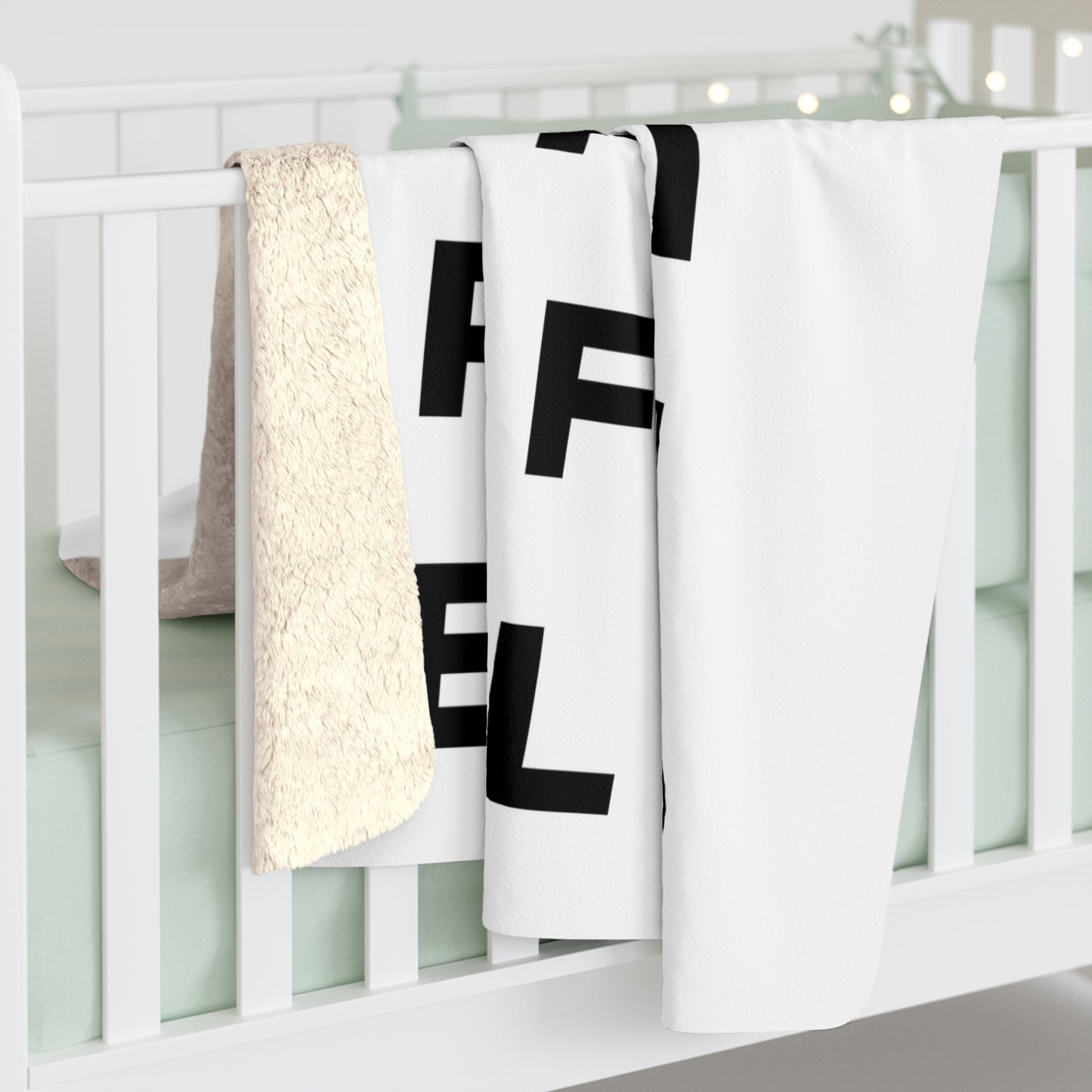 New Fairfield Vision Sherpa Fleece Blanket