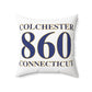 Colchester 860 Connecticut Spun Polyester Square Pillow