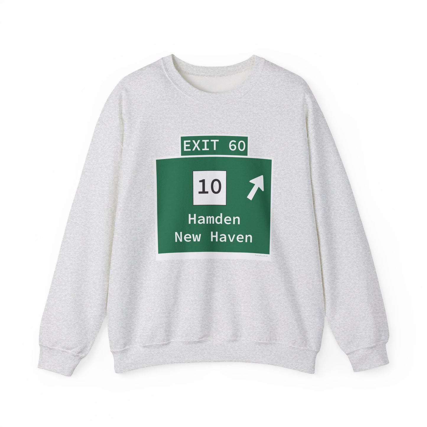 Vintage WCP Exit 60 Sign Unisex Heavy Blend™ Crewneck Sweatshirt