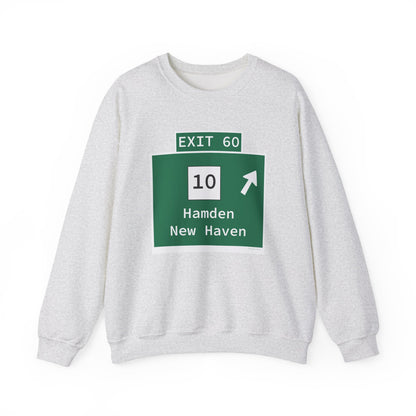 Vintage WCP Exit 60 Sign Unisex Heavy Blend™ Crewneck Sweatshirt