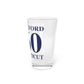 New Milford 860 Connecticut Pint Glass, 16oz