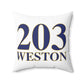 203 Weston Spun Polyester Square Pillow