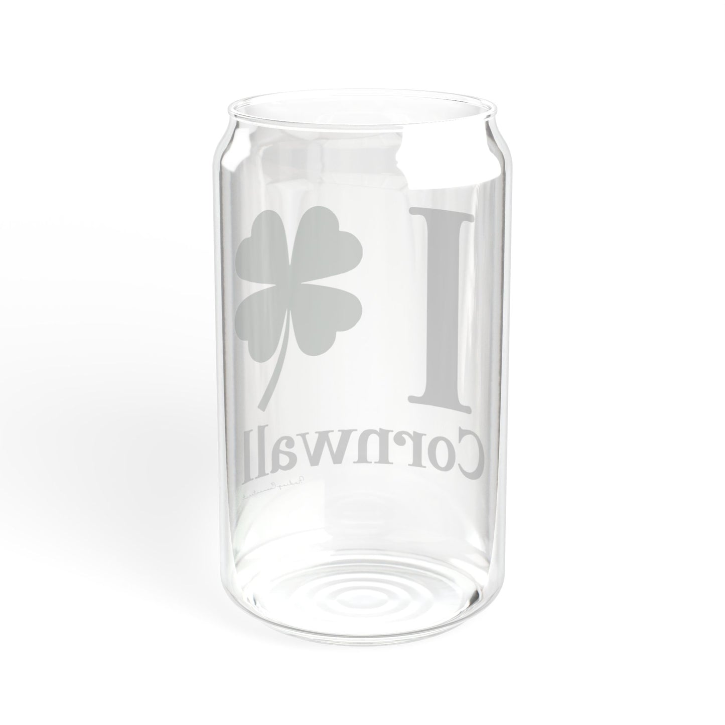 I Clover Cornwall Sipper Glass, 16oz