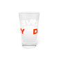 Love Danbury Pint Glass, 16oz