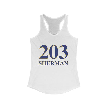 203 Sherman Women's Ideal Racerback Tank