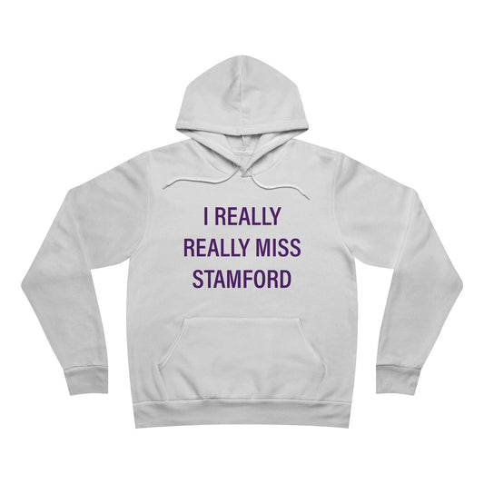I Really Really Miss Stamford Unisex Sponge Fleece Pullover Hoodie