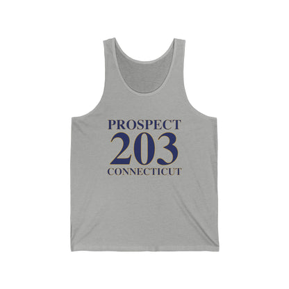Prospect 203 Connecticut Unisex Jersey Tank Top