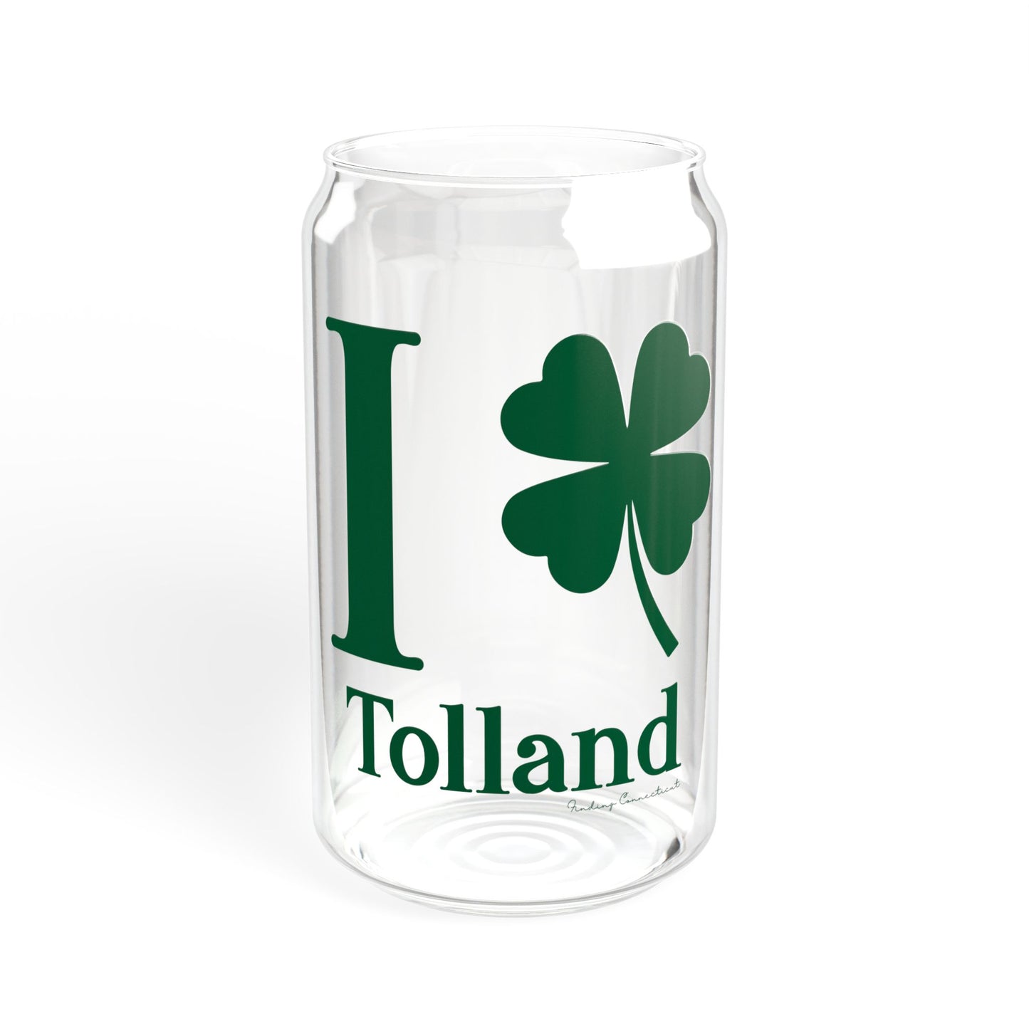 I Clover Tolland Sipper Glass, 16oz