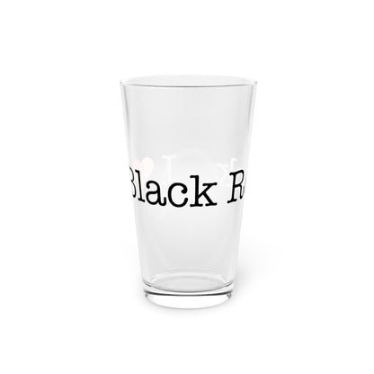 I Heart Black Rock. Pint Glass, 16oz