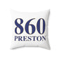 860 Preston Spun Polyester Square Pillow