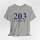 203 Southbury Unisex Jersey Short Sleeve T-Shirt