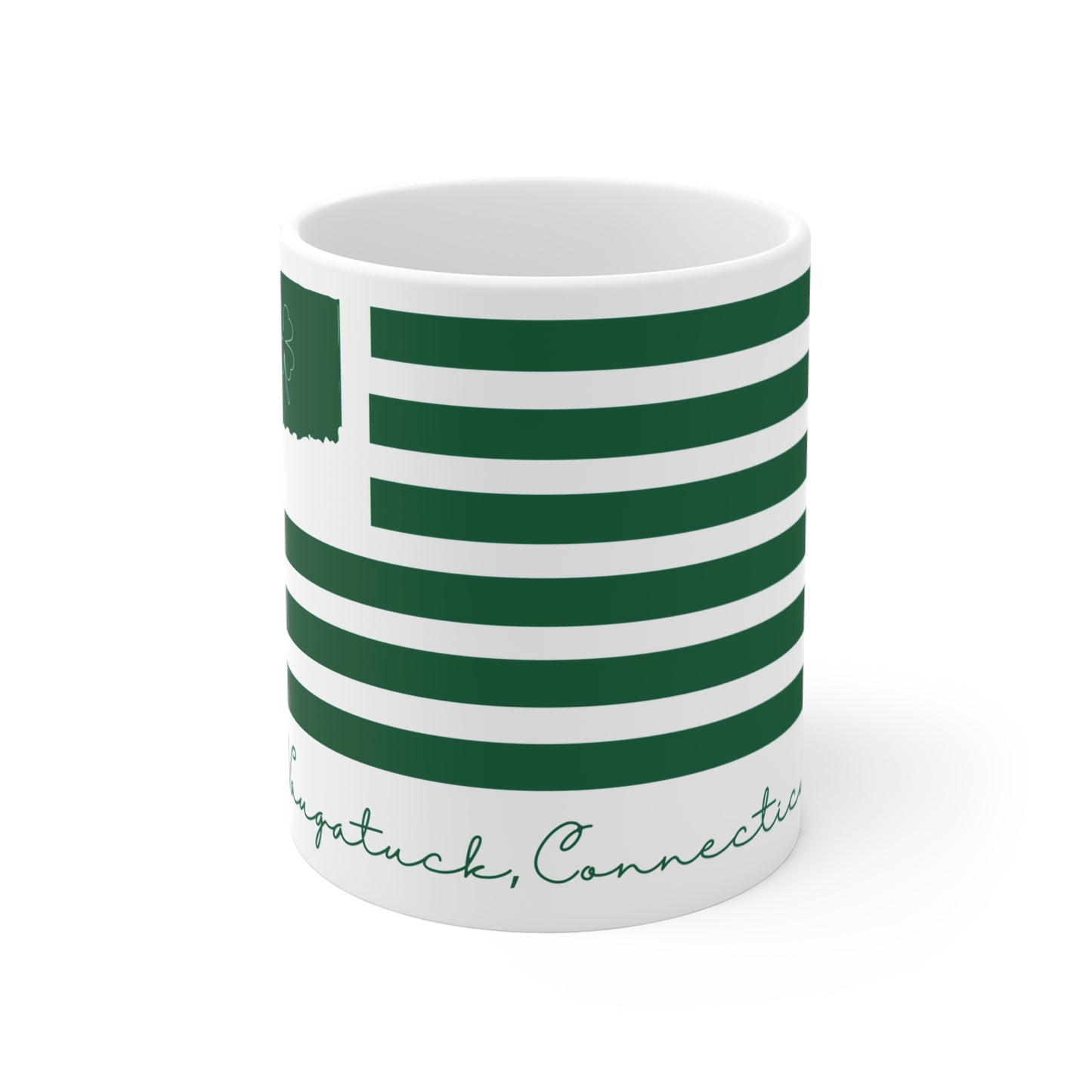 Naugatuck Connecticut St. Patrick’s Day Flag Mug 11oz