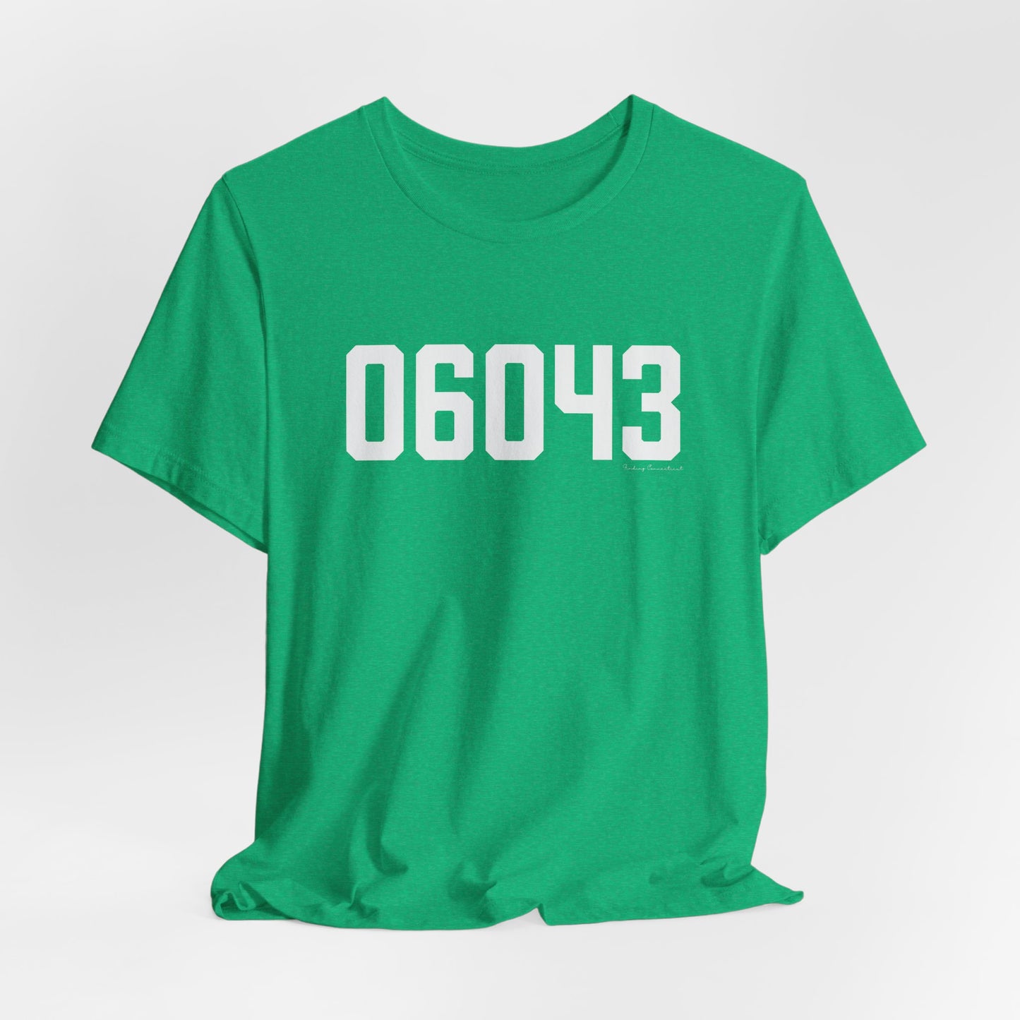 06043 Bolton CT Zip Code Unisex Jersey Short Sleeve T-Shirt