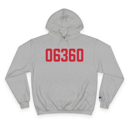 06360 Norwich Connecticut Zip Code Champion Hoodie