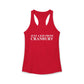 Just a kid from Cranbury Women's Ideal Racerback Tank Top